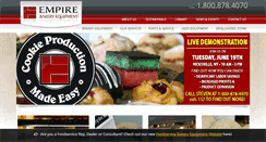 Desktop Screenshot of empirebake.com